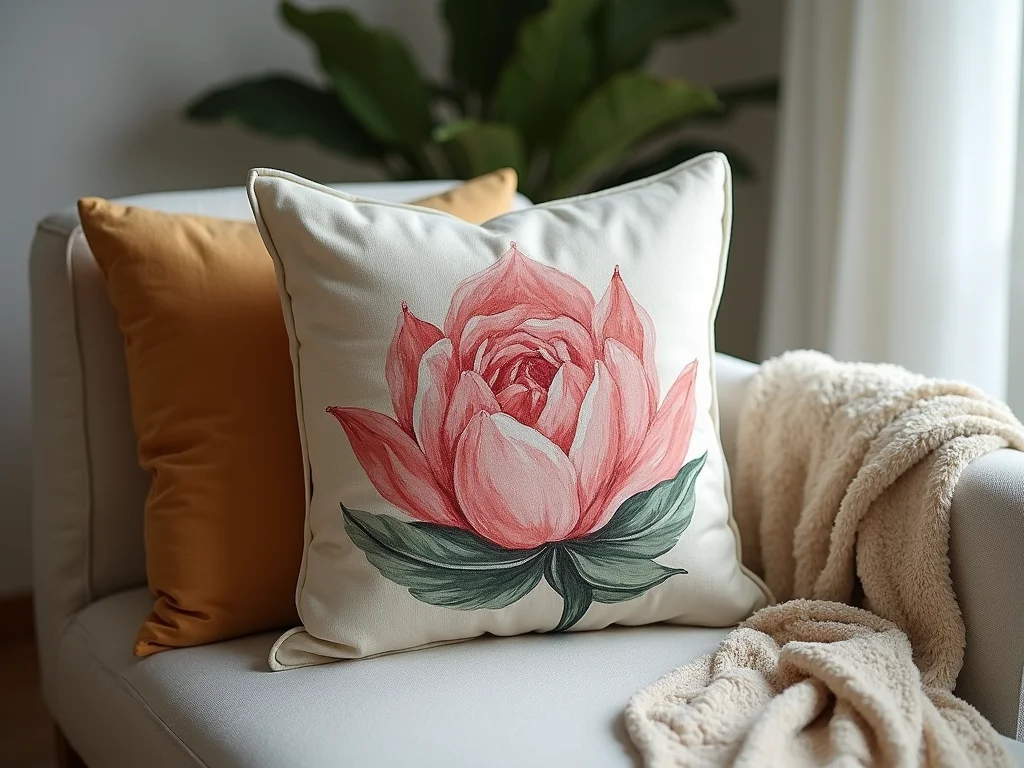 Almofadas Pintadas à Mão: Decoração Única e Personalizada