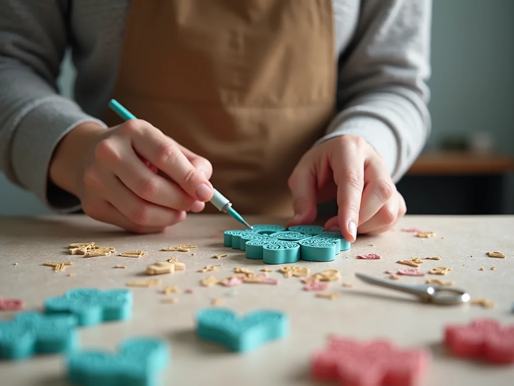 Carimbos Artesanais de EVA: Crie Peças Únicas com Arte Manual
