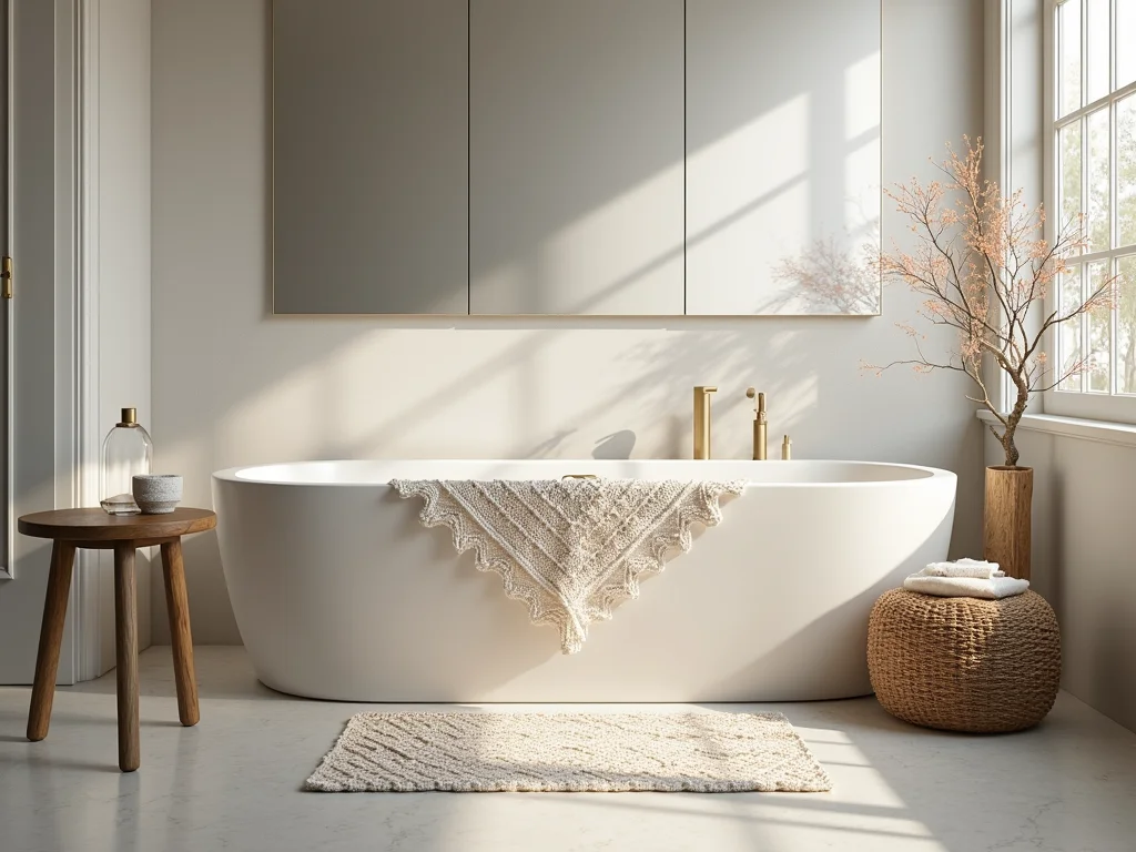 Decore seu Banheiro com Jogos de Crochê Lindos e Elegantes Decore seu Banheiro com Jogos de Crochê Lindos e Elegantes