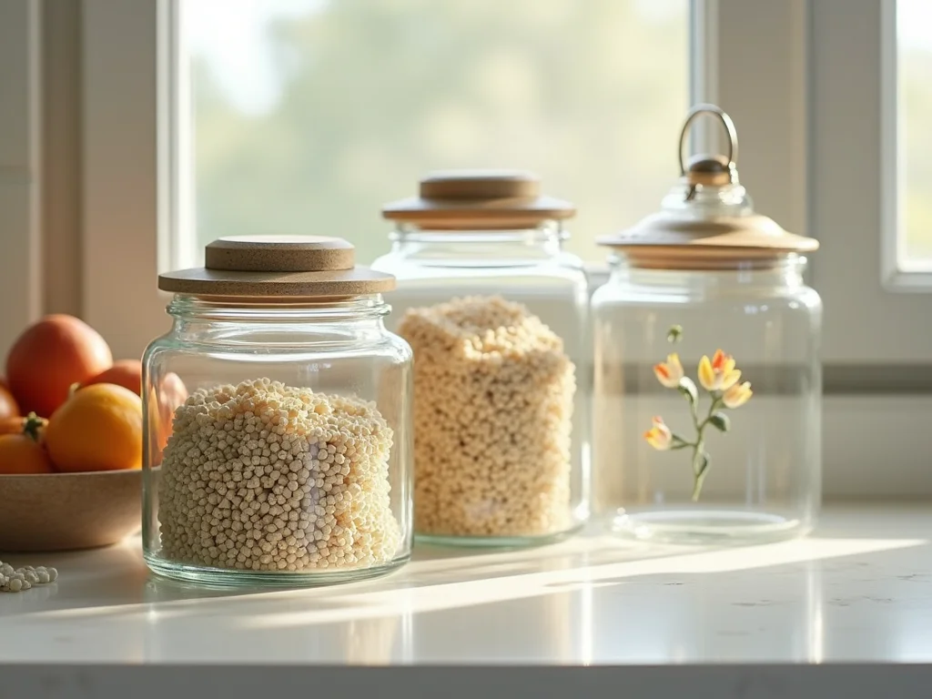 Decoupage em Vidro: Potes de Mantimentos Encantadores e Úteis