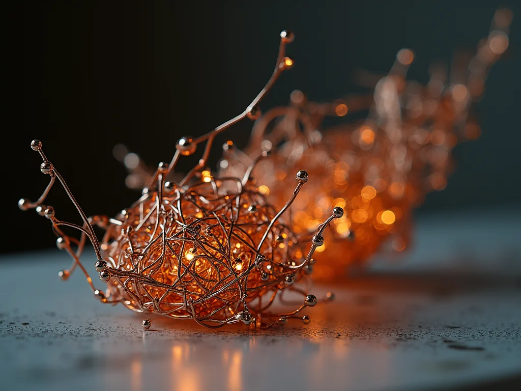 Artesanato com Fios de Cobre: Esculturas e Joias Únicas