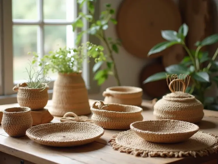 Artesanato com Juta: Ideias Rústicas Incríveis para Sua Casa