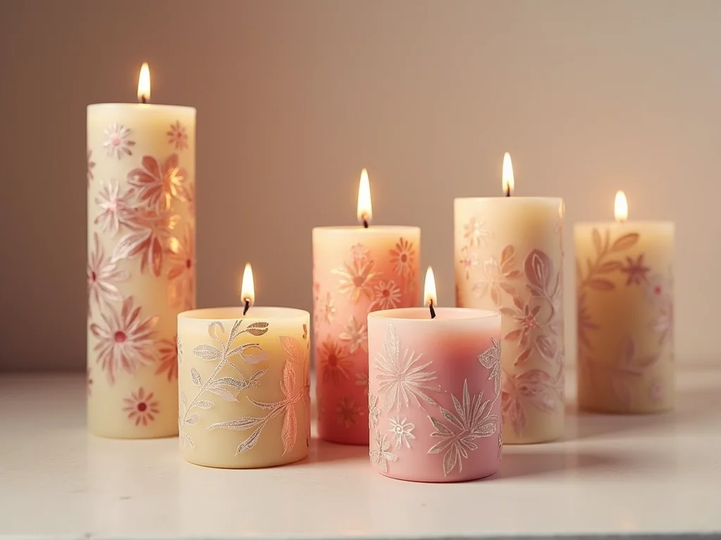 Velas Decoupage: Crie Artesanato Único e Encantador