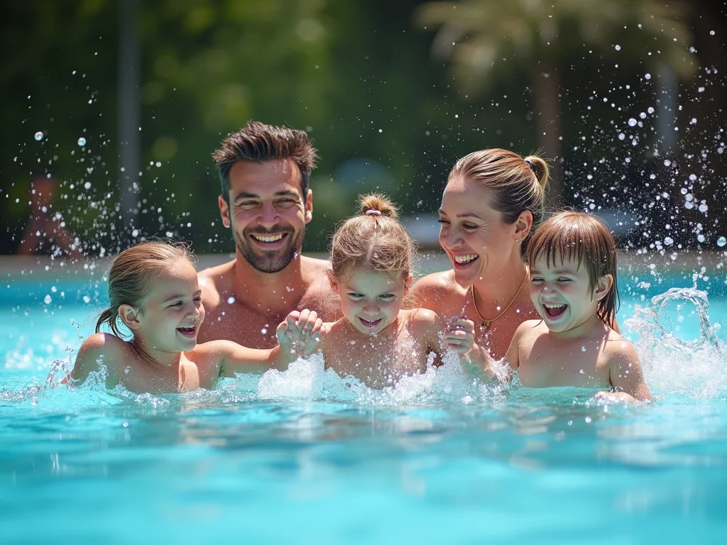 Natação em Família: Diversão e Vínculos nos Fins de Semana Natação em Família: Diversão e Vínculos nos Fins de Semana