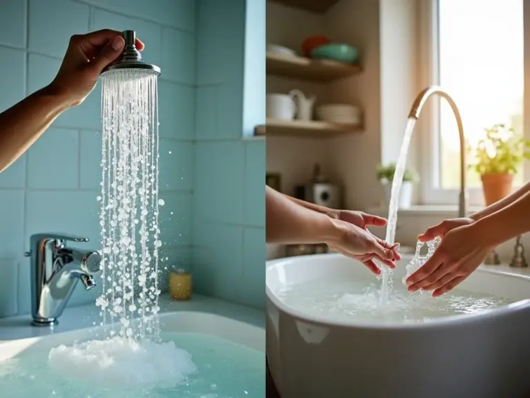Economize Água: Dicas Simples para Banho e Cozinha Sem Desperdício