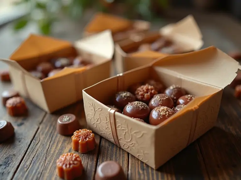 Como Fazer Caixas de Papel para Doces Gourmet que Encantam