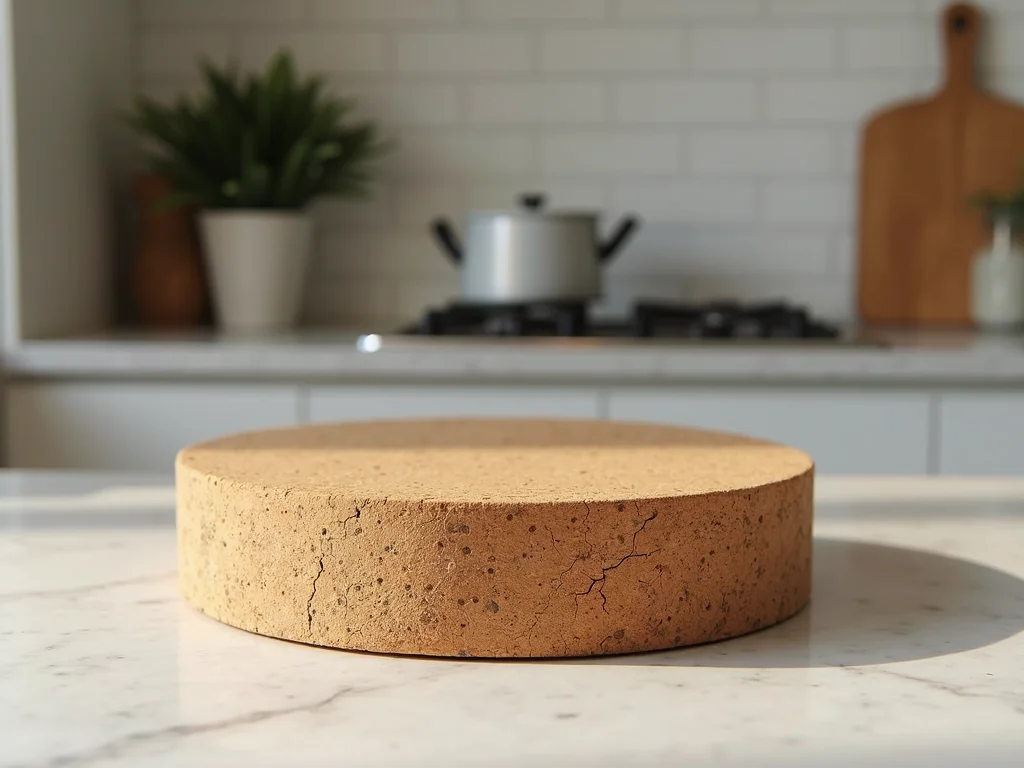 Descanso de Panela Rústico de Cortiça: Crie o Seu em Minutos!