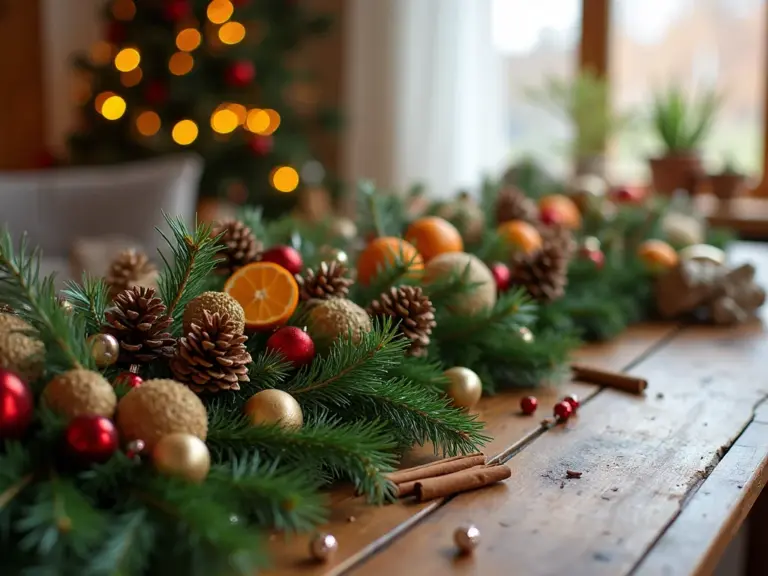Guirlandas de Natal Criativas: Faça Você Mesmo e Economize!