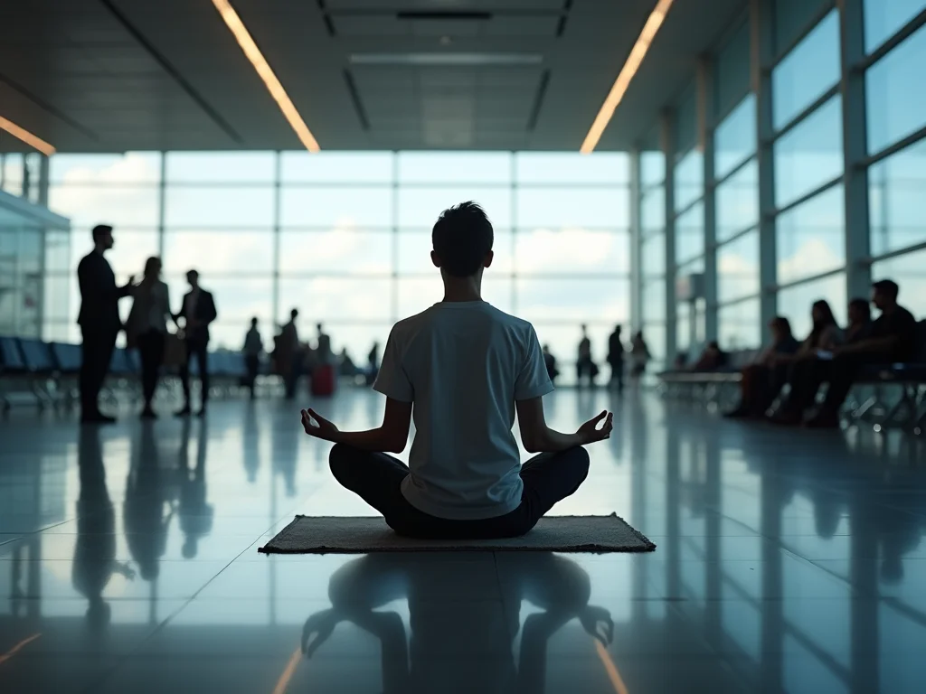 Aeroporto Lotado? Meditação Mindfulness Para Achar Calma Rápido em 2026