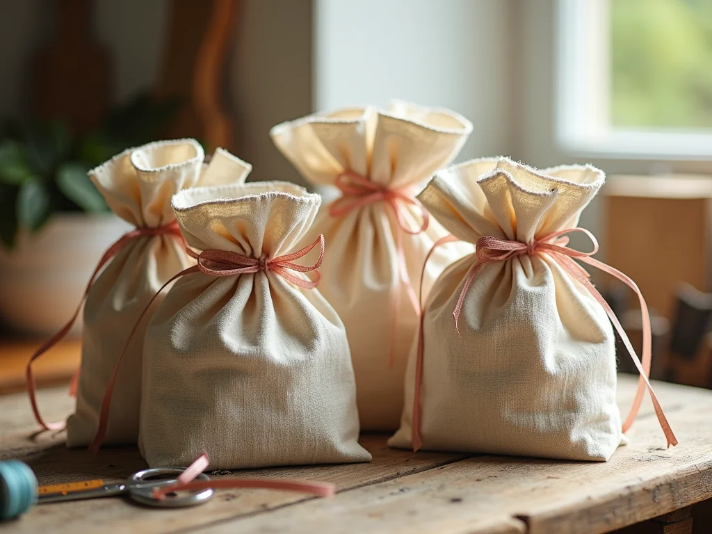 Faça Sacos de Presente Reutilizáveis de Tecido: Guia Fácil Faça Sacos de Presente Reutilizáveis de Tecido: Guia Fácil