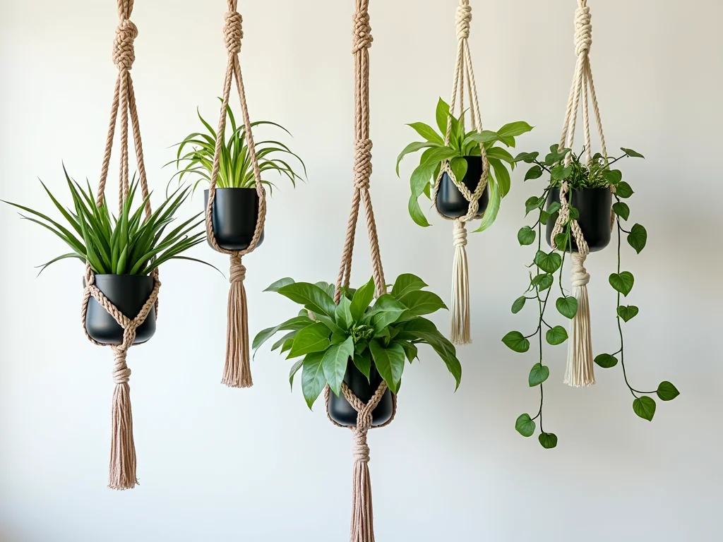 Suporte de Plantas Macramê: Faça Você Mesmo Passo a Passo Fácil