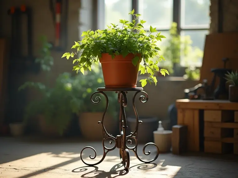 Como Fazer Suporte de Vasos de Ferro Forjado: Guia DIY Fácil Como Fazer Suporte de Vasos de Ferro Forjado: Guia DIY Fácil