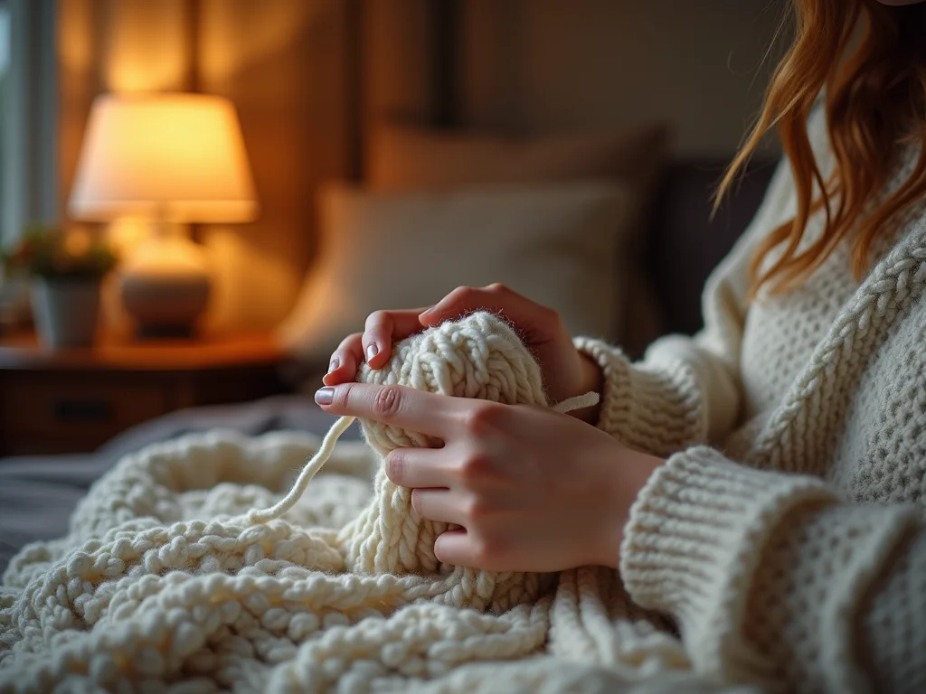 Tricô de Braço: Crie Mantas Incríveis Sem Agulhas | Guia Completo