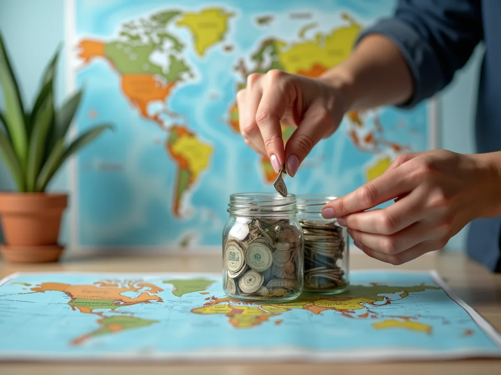 Gerencie Suas Metas de Economia para a Volta ao Mundo