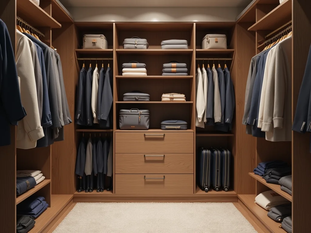 Organize malas no armário planejado: dicas práticas e inteligentes Organize malas no armário planejado: dicas práticas e inteligentes