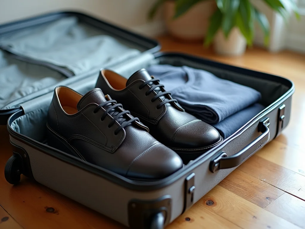 Organize Sapatos na Mala: Truques para Não Sujar Suas Roupas