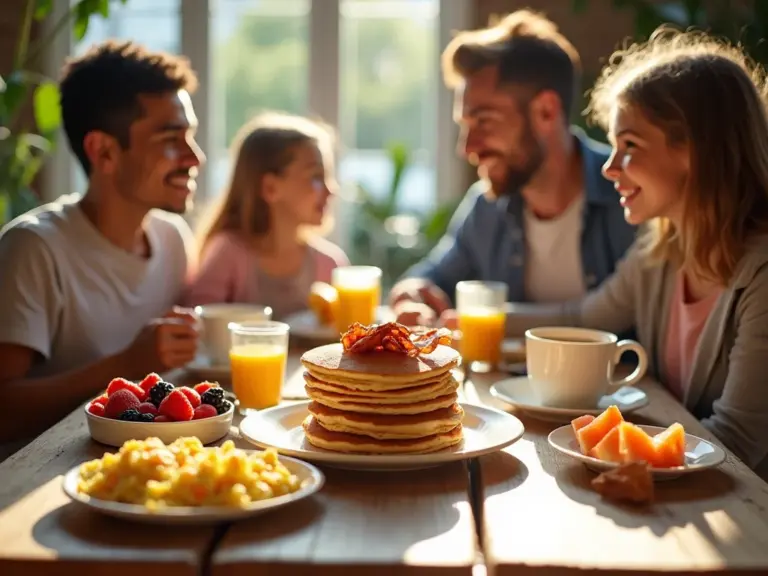 Café da Manhã Americano em Família: Receitas e Dicas Fáceis Café da Manhã Americano em Família: Receitas e Dicas Fáceis