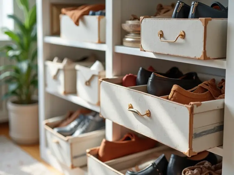 Caixas de Sapato: Transforme em Organizadores Incríveis e Baratos!