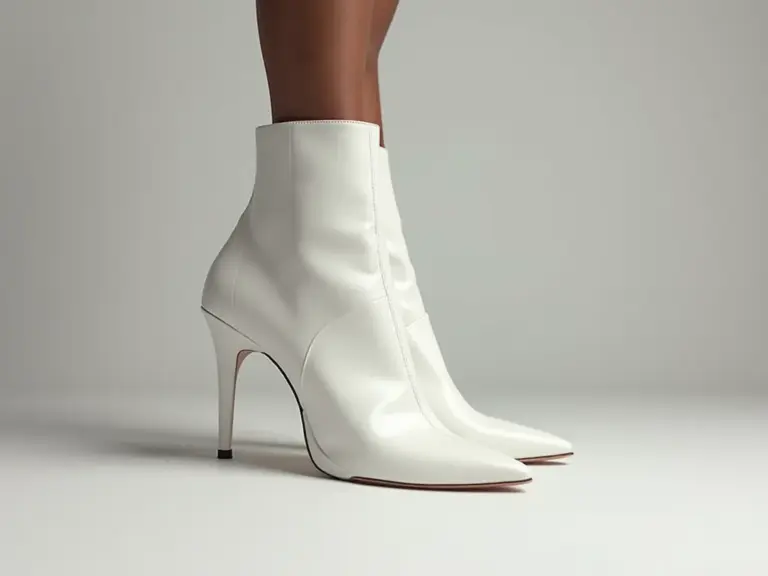 Bota Branca Bico Fino: O Guia Essencial de Estilo Bota Branca Bico Fino: O Guia Essencial de Estilo