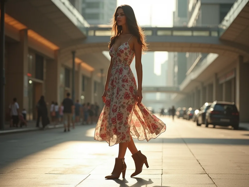 Bota Cano Médio e Vestido Floral: O Guia Completo para Looks Incríveis Bota Cano Médio e Vestido Floral: O Guia Completo para Looks Incríveis