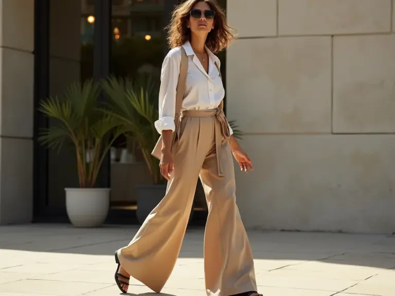Calça Pantalona: Looks Incríveis para Todas as Ocasiões