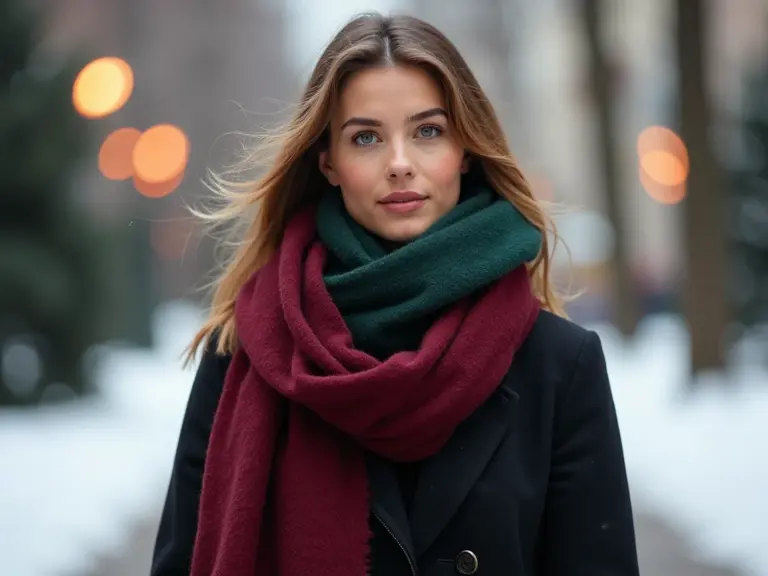 Como Usar Echarpes e Pashminas no Inverno: Dicas de Estilo