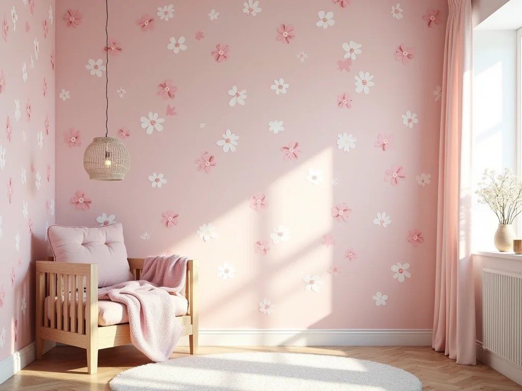 Papel de Parede para Quarto de Bebê Feminino: Dicas e Inspirações