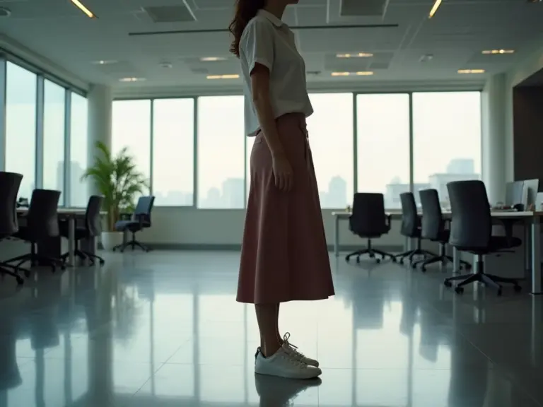 Saia Midi com Tênis no Trabalho: Guia Completo para Looks Modernos
