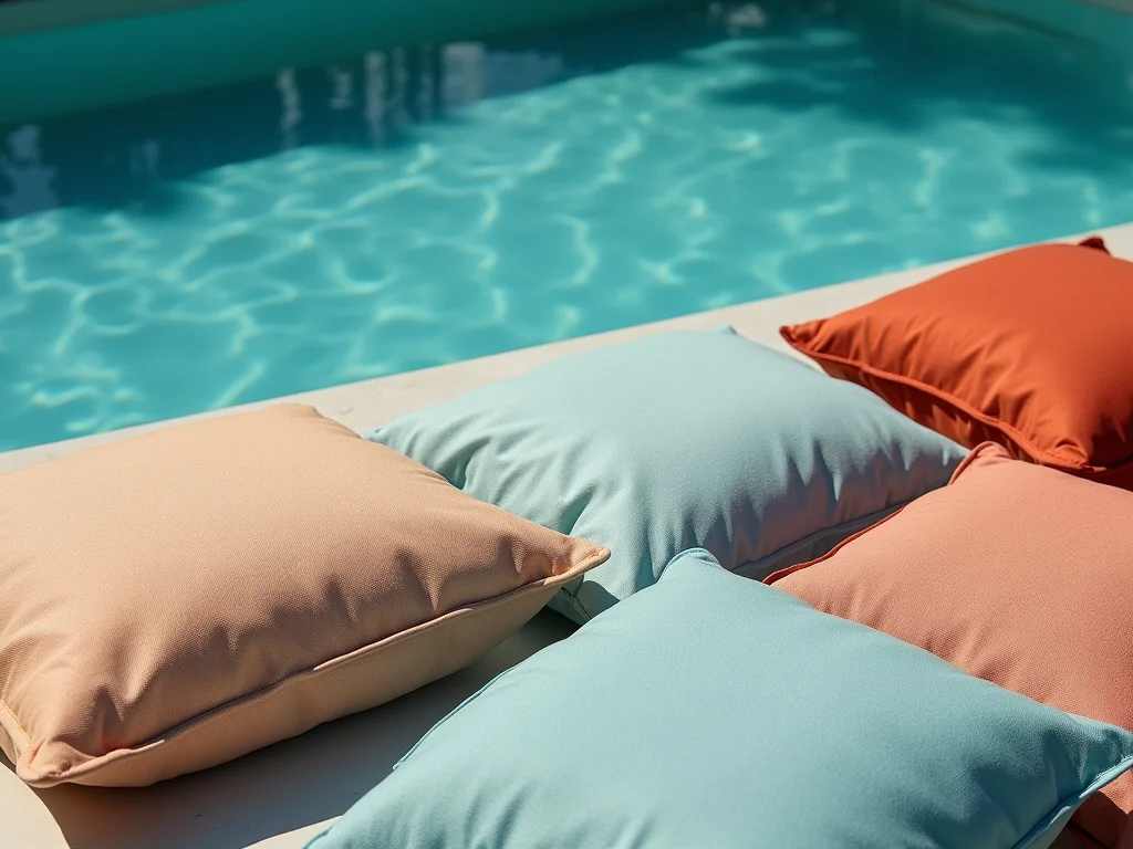 Almofadas de Piscina: Use Tecidos Impermeabilizados e Diga Adeus ao Mofo Almofadas de Piscina: Use Tecidos Impermeabilizados e Diga Adeus ao Mofo
