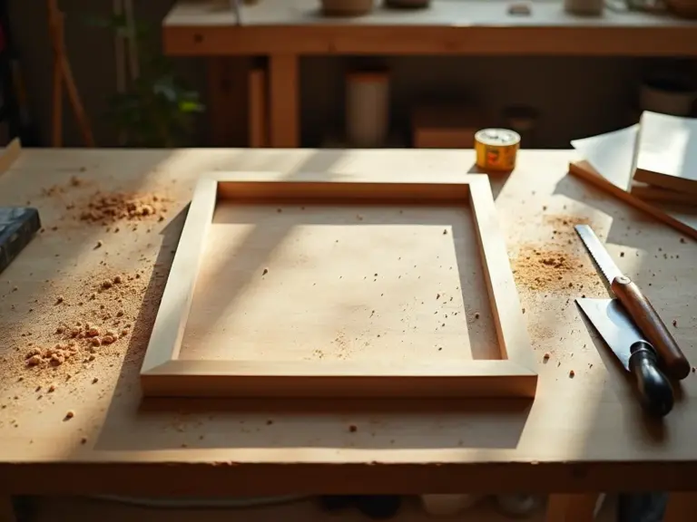 DIY: Como Fazer Moldura de Quadro de Madeira Simples e Barata