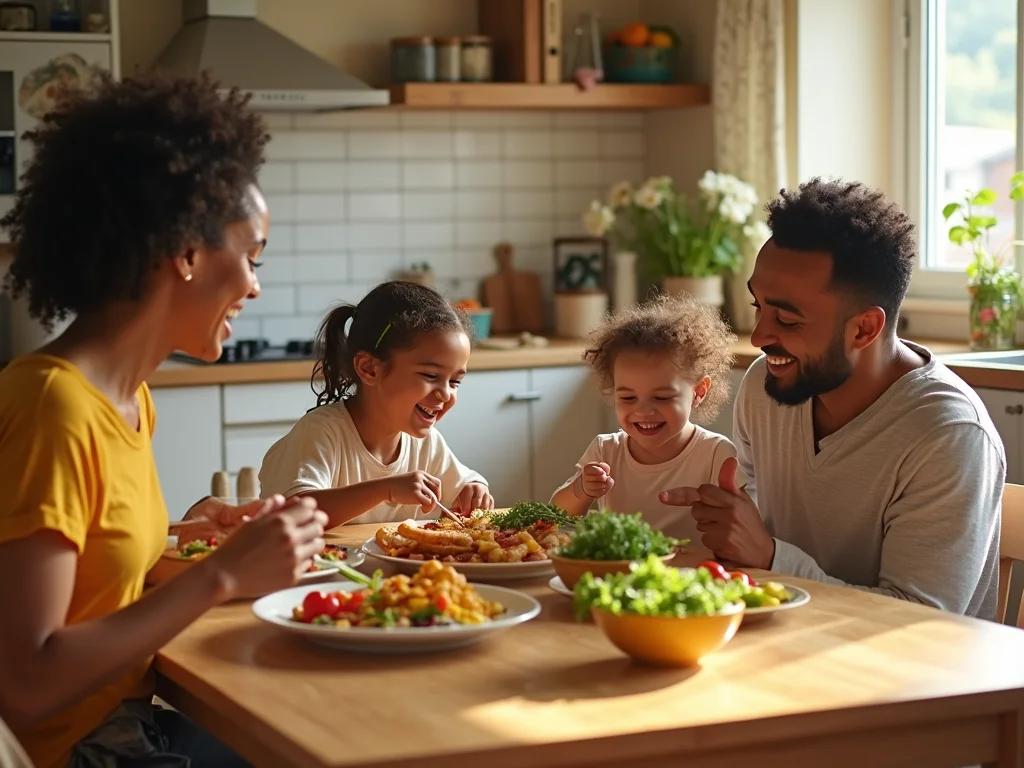 Comer em Família: Benefícios Incríveis Para Seus Filhos Comer em Família: Benefícios Incríveis Para Seus Filhos