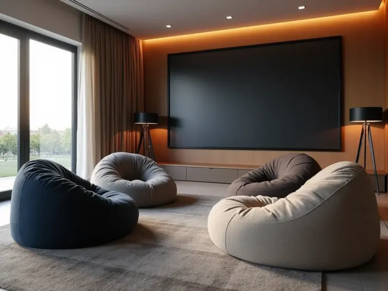 Melhores Puffs Gigantes: Conforto Total p/ Cinema em Casa Melhores Puffs Gigantes: Conforto Total p/ Cinema em Casa
