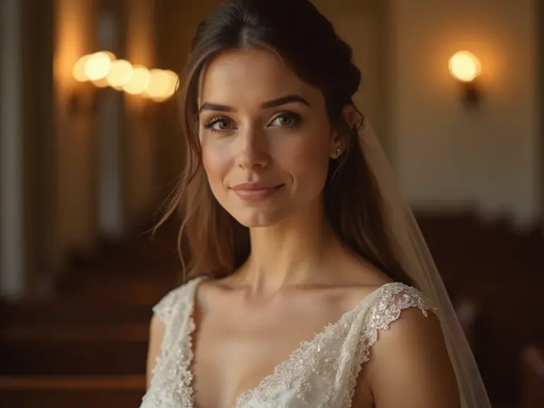 Moda Festa: Vestidos Elegantes para Casamentos na Igreja à Noite