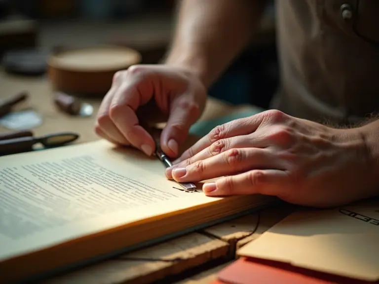 Encadernação Artesanal Manual: Crie Cadernos Únicos e Lindo