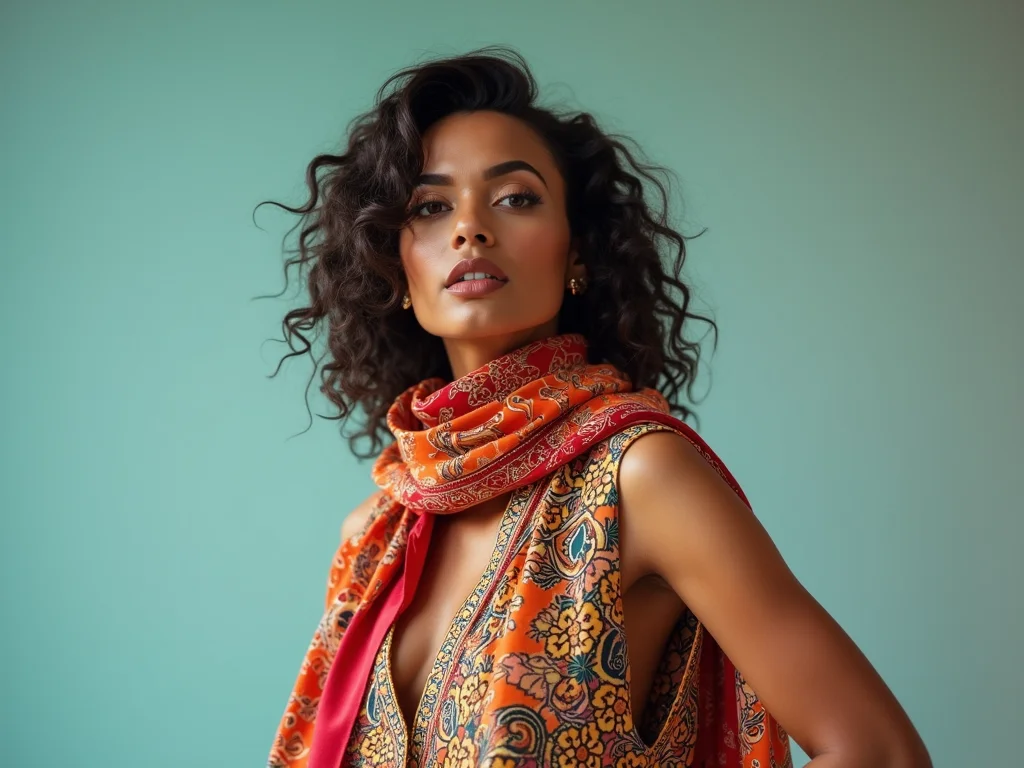 Estampas de Lenço: Como Usar a Tendência Que Dominou 2026 Estampas de Lenço: Como Usar a Tendência Que Dominou 2026