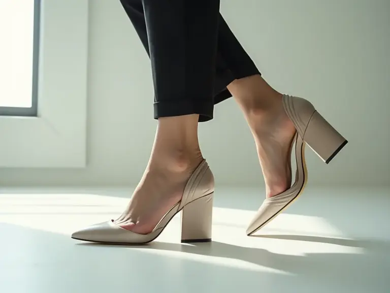 Sapatos Salto Esculpido: Tendência Geometria que Eleva Seu Look Sapatos Salto Esculpido: Tendência Geometria que Eleva Seu Look