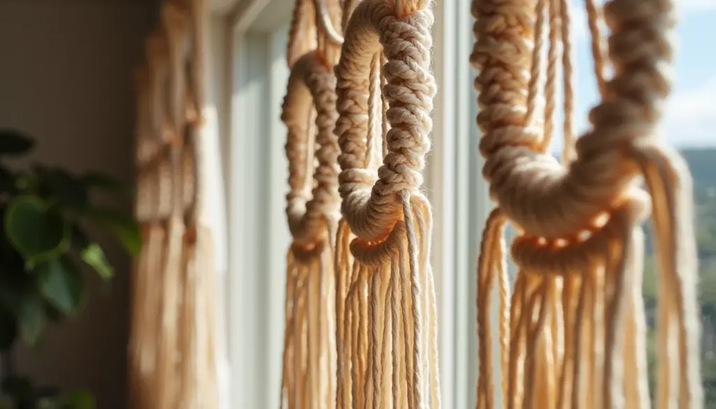 Artesanato com cortina de macramê passo a passo: A Nova Tendência 2026!