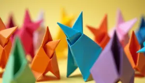 Artesanato com origami: 21 figuras fáceis [Passo a Passo]