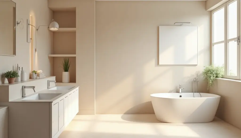 Banheiro Bege e Branco: 7 Ideias Incríveis Para 2026