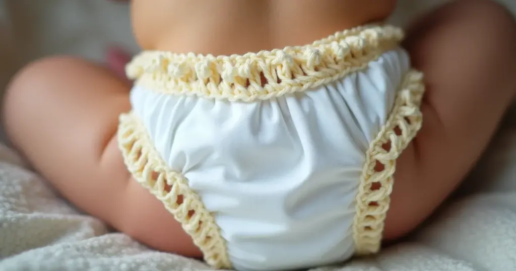 Barradinhos de Crochê em Fraldas: O Segredo para um Enxoval Único