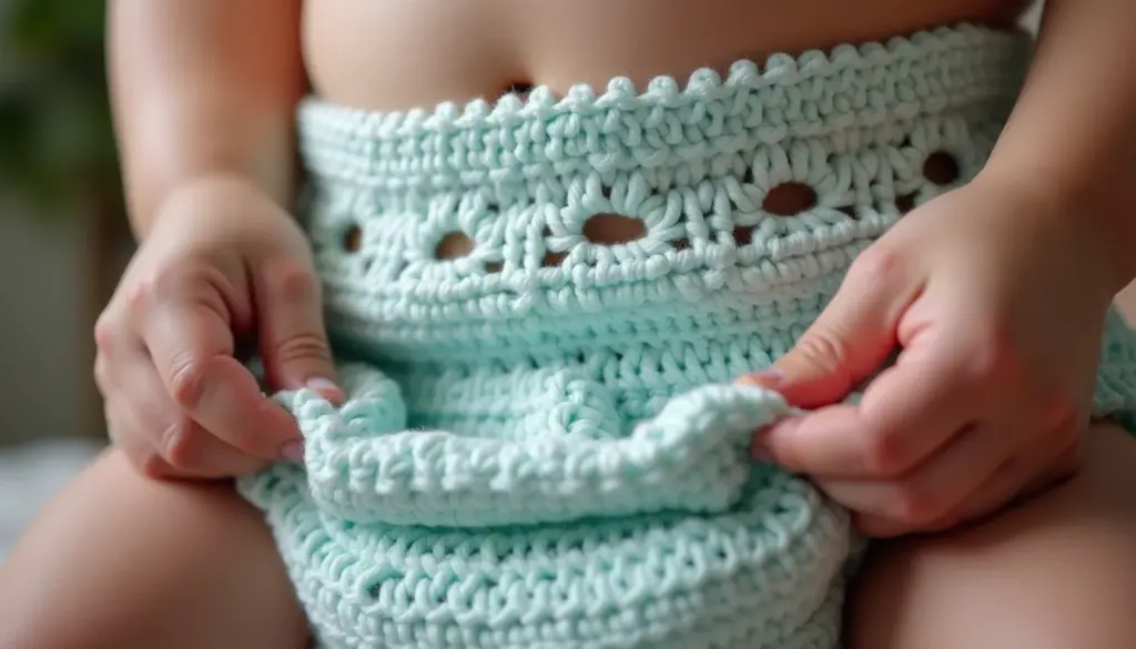 Bicos de Crochê p/ Fraldas: Gráfico Causa Frisson em 2026!