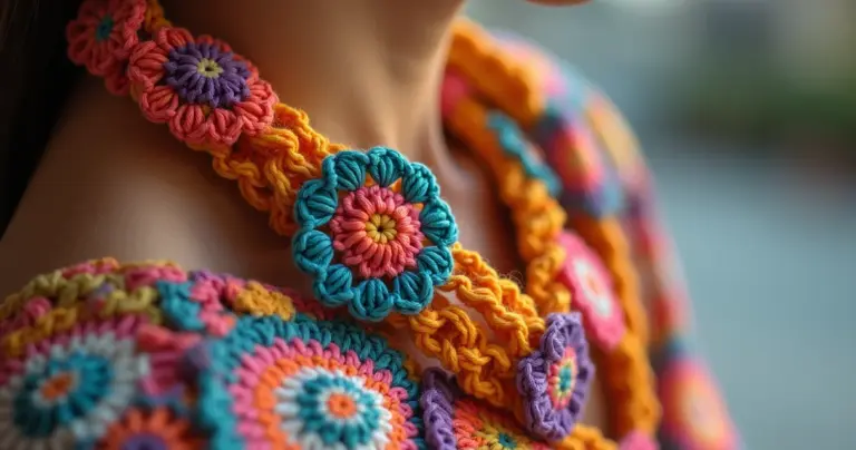 Bijuterias de Crochê: O Toque de Arte Que Transforma Looks Bijuterias de Crochê: O Toque de Arte Que Transforma Looks