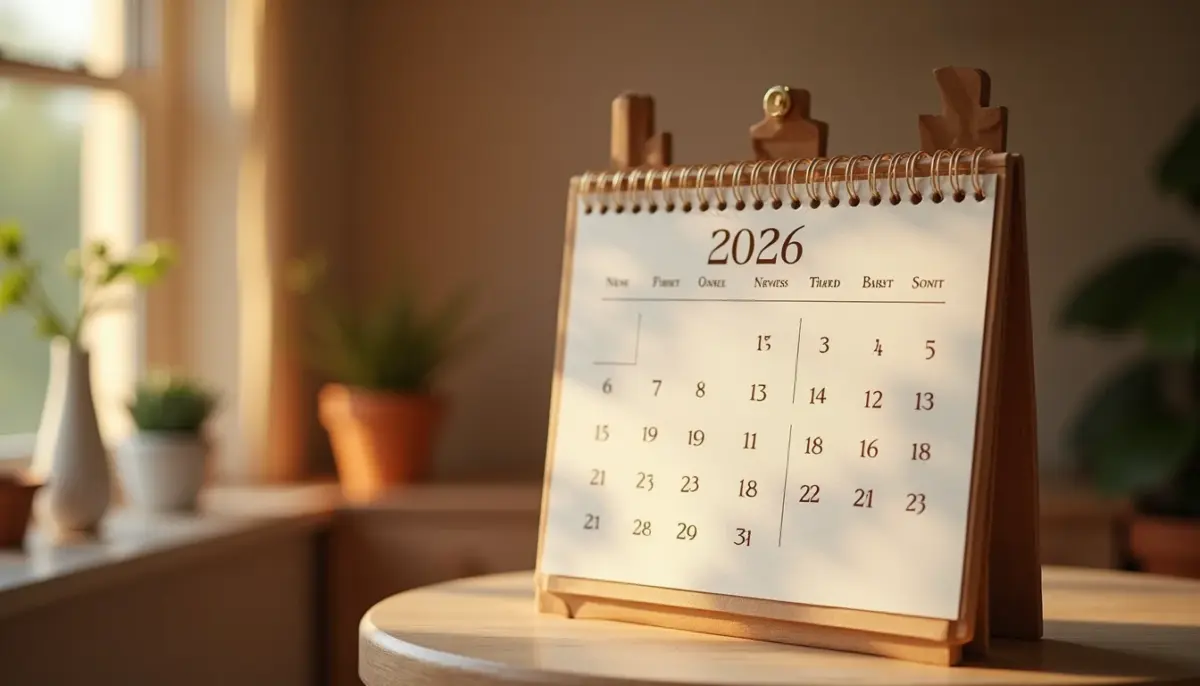Calendário DIY 2026: Crie o Seu Personalizado e Organize o Ano!