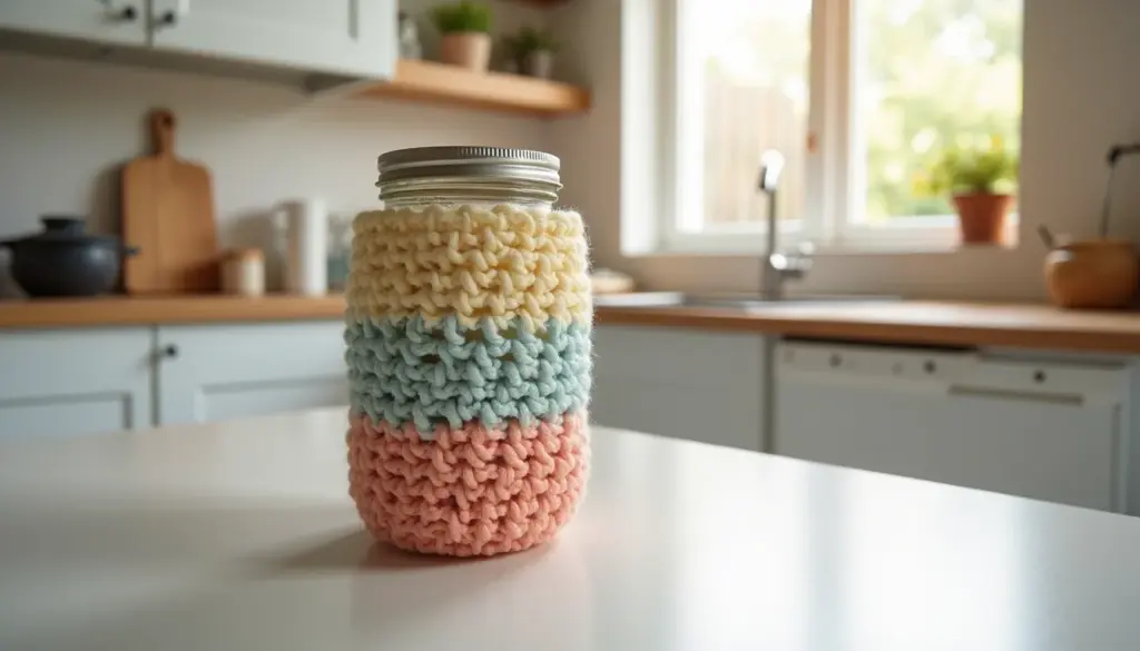 Como Fazer Capas de Crochê para Vidros de Maionese em 2026