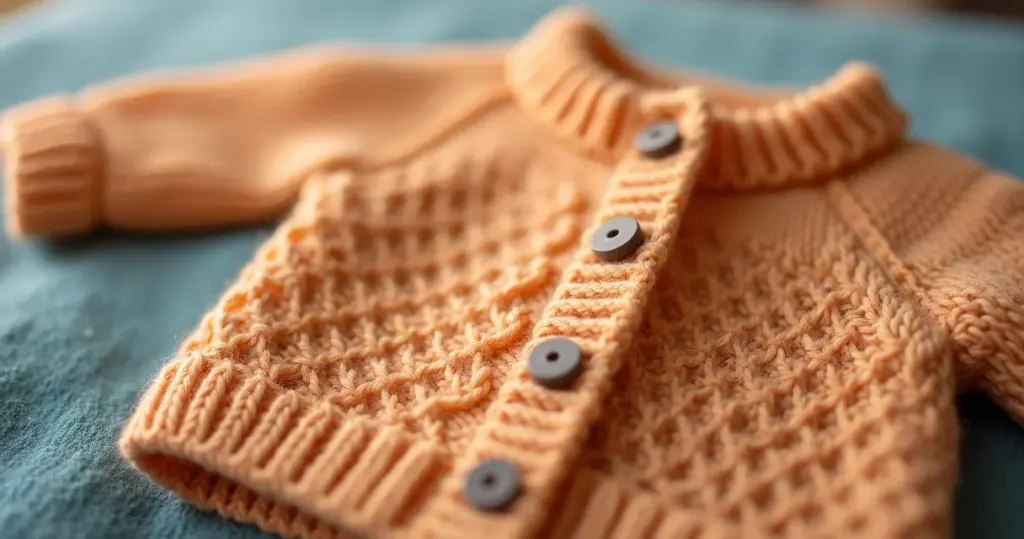 Casaquinho de Bebe em Tricô com Gráfico: o guia completo [Passo a Passo]