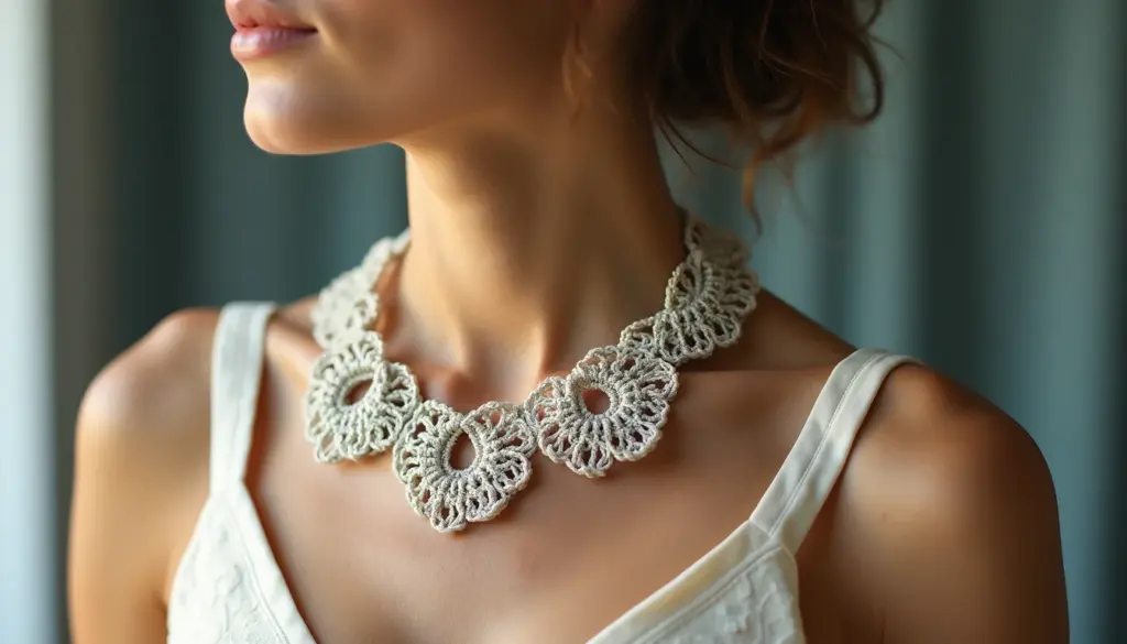 Colares de Crochê: 5 Designs Incríveis Que Vão Transformar Seu Look em 2026