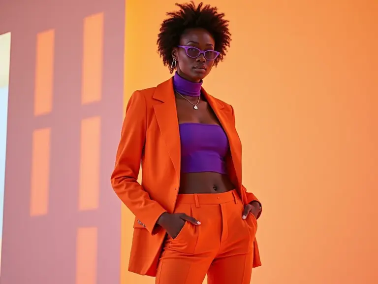 Laranja e Roxo: Looks Ousados Que Vão Virar Sua Nova Fixação Laranja e Roxo: Looks Ousados Que Vão Virar Sua Nova Fixação