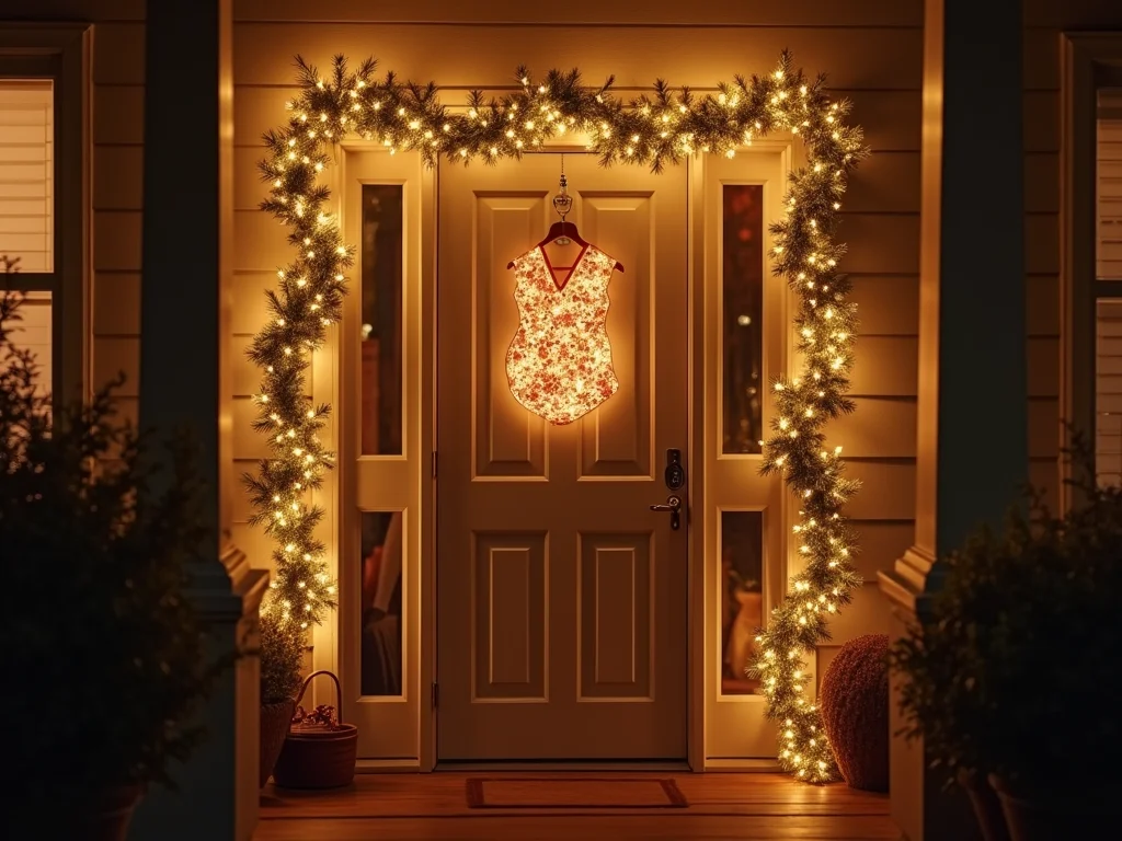 Enfeite De Porta Maternidade Com LED: Crie o Seu em 2026!