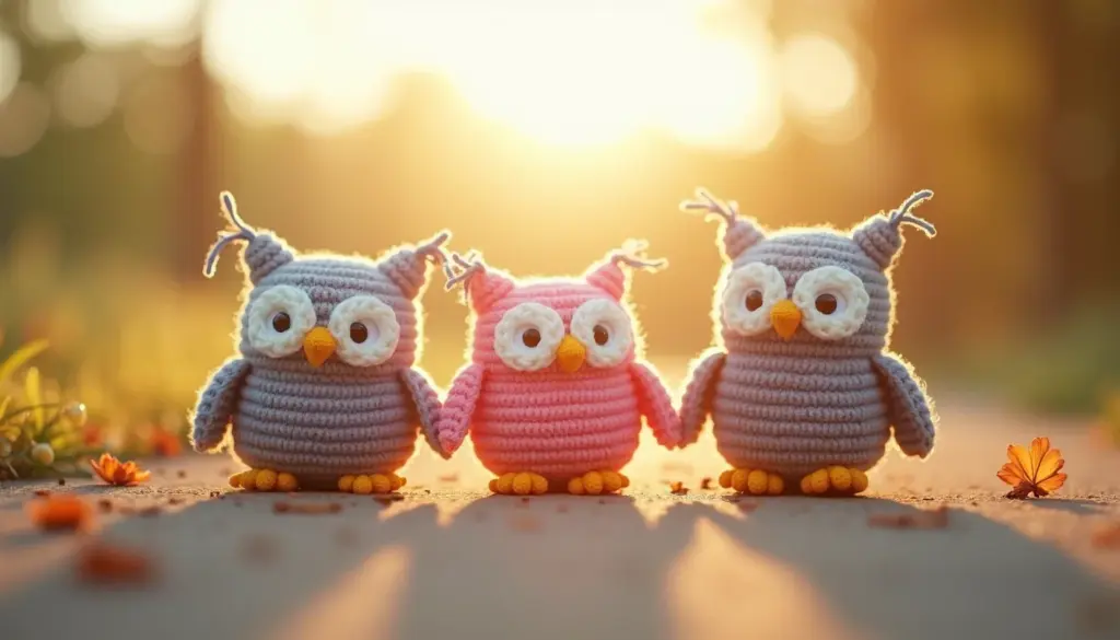 Corujas de Crochê Encantadoras: Aprenda o Passo a Passo Fácil