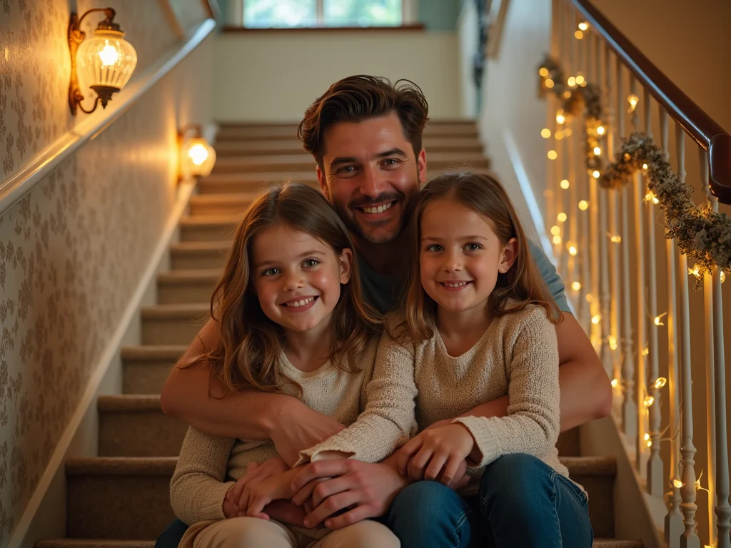 Transforme Sua Escada: Ideias Criativas Para Fotos de Família